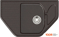 Кухонная мойка Glanz L22 (ЦАРСКИЙ ЯНТАРЬ ГЛЯНЦЕВЫЙ) (360928)