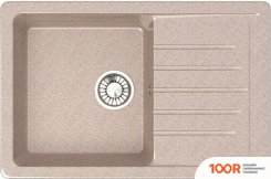 Кухонная мойка Glanz L16 (ПЕСОК ГЛЯНЦЕВЫЙ) (360833)