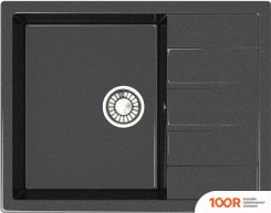 Кухонная мойка Glanz L151 (АТРАЦИТ ГЛЯНЦЕВЫЙ) (360819)