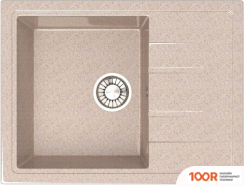 Кухонная мойка Glanz L150 (ПЕСОК ГЛЯНЦЕВЫЙ) (360813)