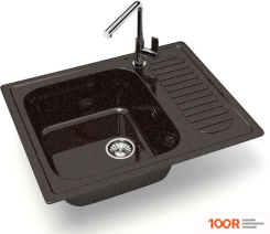 Кухонная мойка Glanz L15 (ЦАРСКИЙ ЯНТАРЬ ГЛЯНЦЕВЫЙ) (360808)