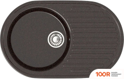 Кухонная мойка Glanz L11 (ЦАРСКИЙ ЯНТАРЬ ГЛЯНЦЕВЫЙ) (360768)