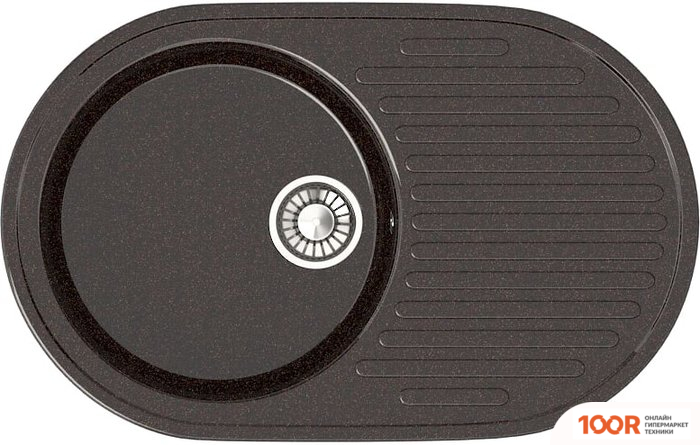 Кухонная мойка Glanz L11 (ЦАРСКИЙ ЯНТАРЬ ГЛЯНЦЕВЫЙ) (360768)