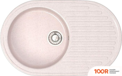 Кухонная мойка Glanz L11 (БЕЖЕВЫЙ ГЛЯНЦЕВЫЙ) (360760)