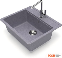 Кухонная мойка Glanz J9 (ТЕМНО-СЕРЫЙ МАТОВЫЙ) (360736)