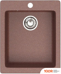 Кухонная мойка Glanz J8 (ТЕРРАКОТ МАТОВЫЙ) (360727)