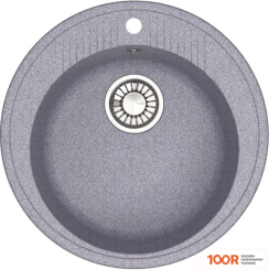 Кухонная мойка Glanz J6 (ТЕМНО-СЕРЫЙ МАТОВЫЙ) (360716)