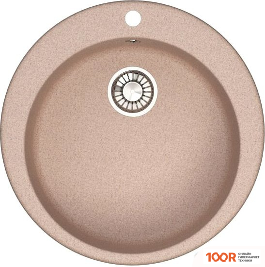 Кухонная мойка Glanz J510 (КАРАМЕЛЬ МАТОВЫЙ) (360702)