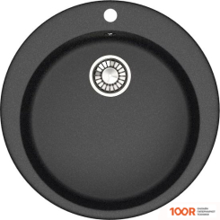 Кухонная мойка Glanz J510 (АТРАЦИТ МАТОВЫЙ) (360699)