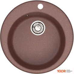 Кухонная мойка Glanz J50 (ТЕРРАКОТ МАТОВЫЙ) (360697)