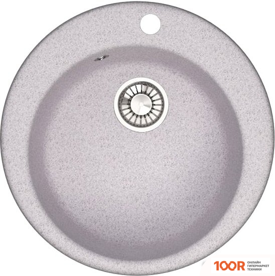 Кухонная мойка Glanz J50 (СВЕТЛО-СЕРЫЙ МАТОВЫЙ) (360694)