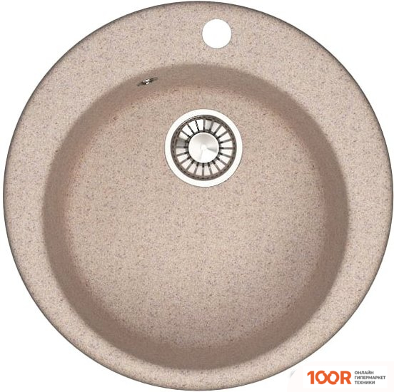 Кухонная мойка Glanz J50 (ПЕСОК МАТОВЫЙ) (360693)