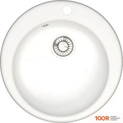 Кухонная мойка Glanz J50 (БЕЛЫЙ МАТОВЫЙ) (360691)