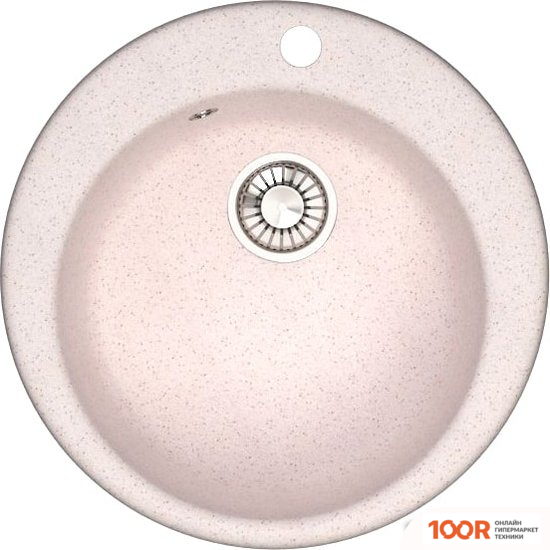 Кухонная мойка Glanz J50 (БЕЖЕВЫЙ МАТОВЫЙ) (360690)