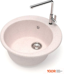 Кухонная мойка Glanz J50 (БЕЖЕВЫЙ МАТОВЫЙ) (360690)