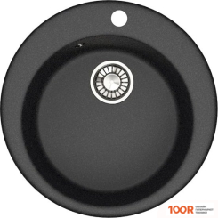 Кухонная мойка Glanz J50 (АТРАЦИТ МАТОВЫЙ) (360689)