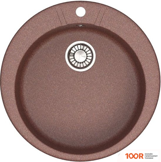 Кухонная мойка Glanz J5 (ТЕРРАКОТ МАТОВЫЙ) (360687)