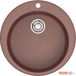 Кухонная мойка Glanz J5 (ТЕРРАКОТ МАТОВЫЙ) (360687)