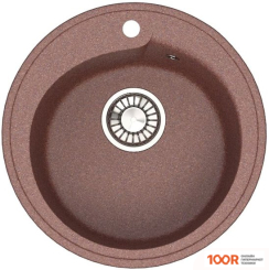 Кухонная мойка Glanz J4 (ТЕРРАКОТ МАТОВЫЙ) (360677)