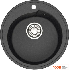 Кухонная мойка Glanz J4 (АТРАЦИТ МАТОВЫЙ) (360669)