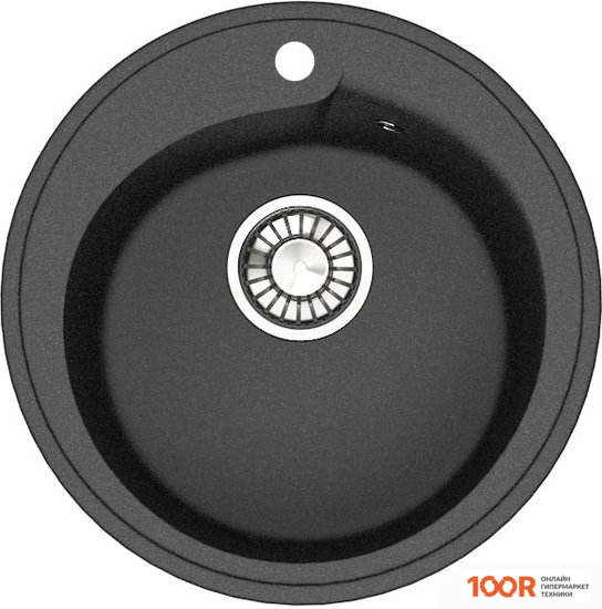 Кухонная мойка Glanz J4 (АТРАЦИТ МАТОВЫЙ) (360669)