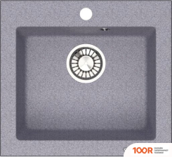 Кухонная мойка Glanz J35 (ТЕМНО-СЕРЫЙ МАТОВЫЙ) (360666)