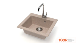 Кухонная мойка Glanz J35 (ПЕСОК МАТОВЫЙ) (360663)