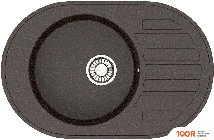 Кухонная мойка Glanz J31 (ЦАРСКИЙ ЯНТАРЬ МАТОВЫЙ) (360638)