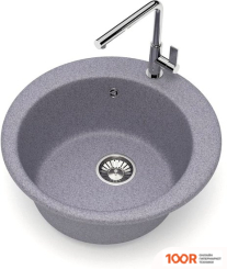 Кухонная мойка Glanz J30 (ТЕМНО-СЕРЫЙ МАТОВЫЙ) (360626)