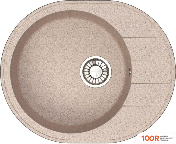 Кухонная мойка Glanz J28 (ПЕСОК МАТОВЫЙ) (360593)