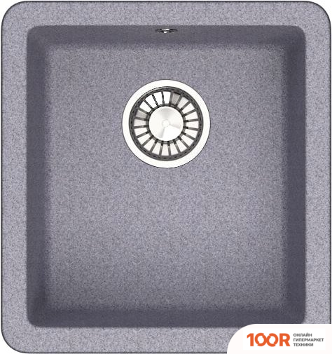 Кухонная мойка Glanz J27 (ТЕМНО-СЕРЫЙ МАТОВЫЙ) (360586)