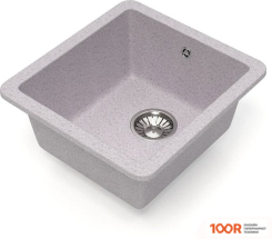 Кухонная мойка Glanz J27 (СВЕТЛО-СЕРЫЙ МАТОВЫЙ) (360584)