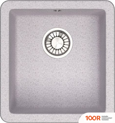 Кухонная мойка Glanz J27 (СВЕТЛО-СЕРЫЙ МАТОВЫЙ) (360584)