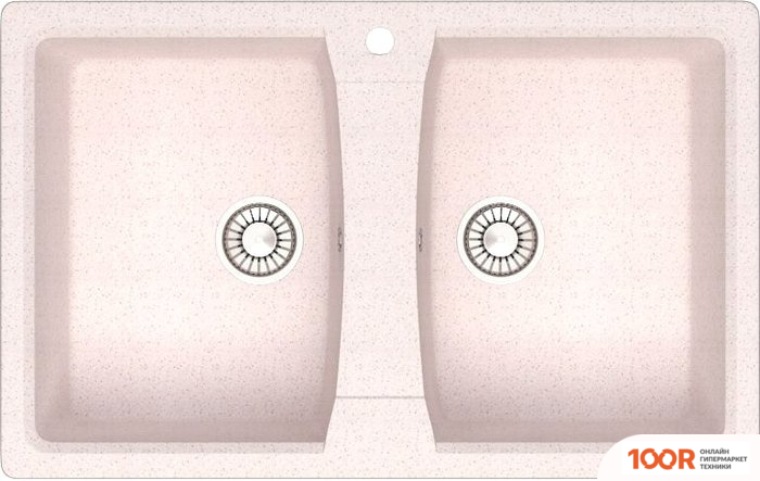 Кухонная мойка Glanz J26 (БЕЖЕВЫЙ МАТОВЫЙ) (360560)