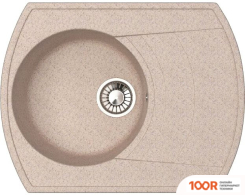 Кухонная мойка Glanz J25 (ПЕСОК МАТОВЫЙ) (360553)