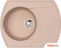 Кухонная мойка Glanz J25 (КАРАМЕЛЬ МАТОВЫЙ) (360552)