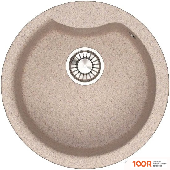 Кухонная мойка Glanz J2 (ПЕСОК МАТОВЫЙ) (360493)