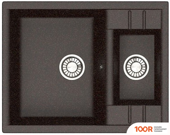 Кухонная мойка Glanz J190 (ЦАРСКИЙ ЯНТАРЬ МАТОВЫЙ) (360478)
