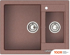 Кухонная мойка Glanz J19 (ТЕРРАКОТ МАТОВЫЙ) (360467)