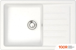 Кухонная мойка Glanz J16 (БЕЛЫЙ МАТОВЫЙ) (360431)