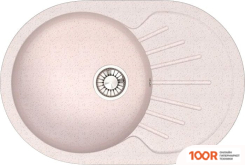 Кухонная мойка Glanz J111 (БЕЖЕВЫЙ МАТОВЫЙ) (360380)