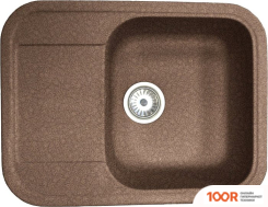 Кухонная мойка Fosto КМ 61-47 (330 ОРЕХОВАЯ КАРАМЕЛЬ) (360310)