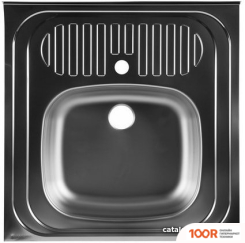 Кухонная мойка Eurodomo EURODOMO BLN 710-60 103.0491.608 (НЕРЖАВЕЮЩАЯ СТАЛЬ) (360280)