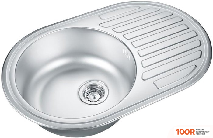 Кухонная мойка Emar STEEL EM-7750 (ЭЛЕКТРОЛИЗ) (360273)