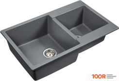 Кухонная мойка Emar EMQ-2800.Q (АНТРАЦИТ) (360254)
