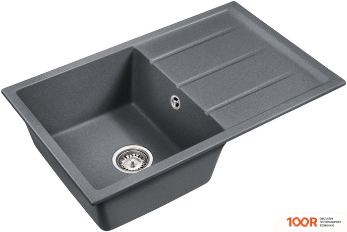 Кухонная мойка Emar EMQ-1800.Q (АНТРАЦИТ) (360238)