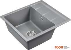 Кухонная мойка Emar EMQ-1580.Q (АЛМАЗ) (360205)