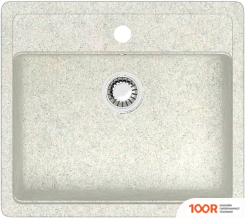 Кухонная мойка Elmar M-19M (БЕЛЫЙ ГРАНИТ Q15) (360093)