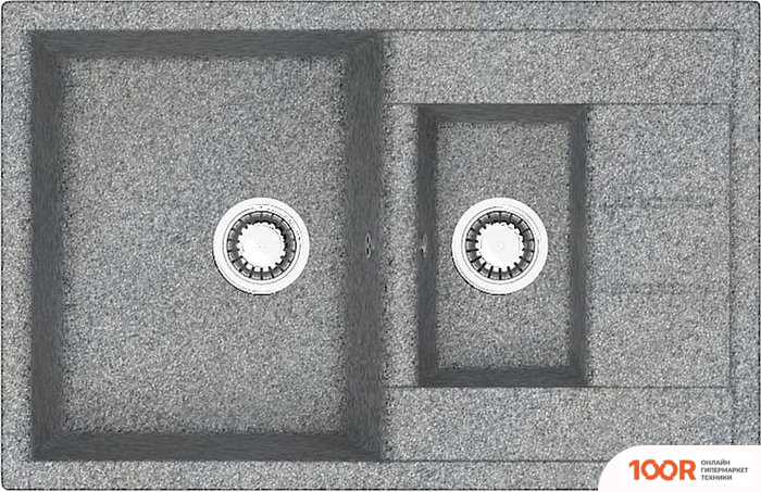 Кухонная мойка Elmar M-09M (ТЕМНО-СЕРЫЙ Q8) (360061)