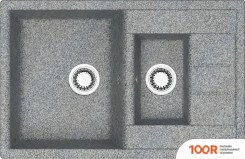 Кухонная мойка Elmar M-09M (ТЕМНО-СЕРЫЙ Q8) (360061)